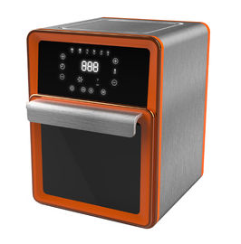 Four orange pp de friteuse de l'air 11L chaud et matériel en acier avec le grand écran de Digital