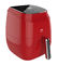 Friteuse rouge d'air de Digital de couleur rouge 4 litres, automobile outre de friteuse simple d'air de chef