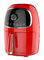 Taille compacte professionnelle de la matière plastique W200*D258*H280mm de couleur rouge de friteuse d'air